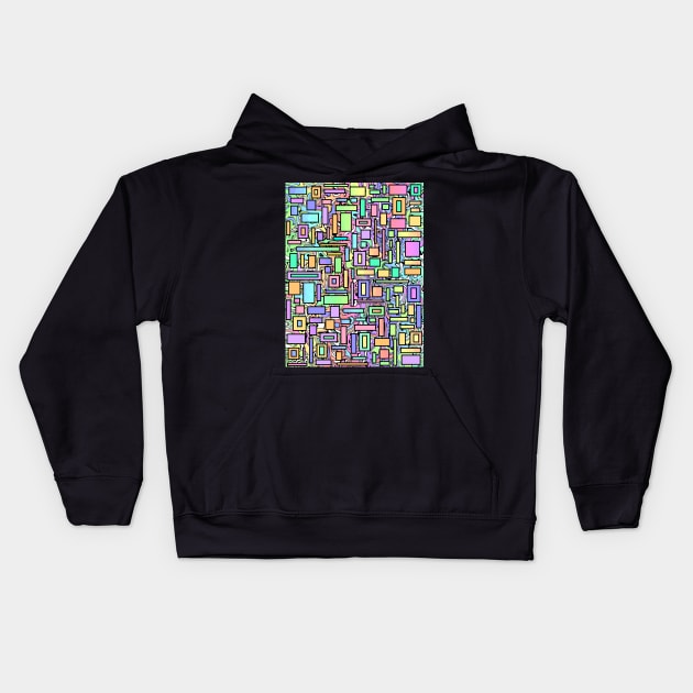 ABSTRACT Geometric Kids Hoodie by SartorisArt1